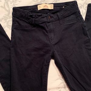 Navy Blue Hollister Super Skinny Jean